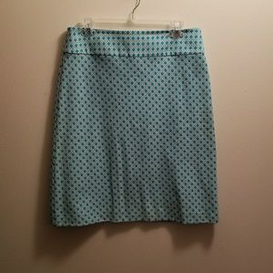 Talbots pattern skirt